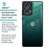 Palm Green Glass Case For Motorola Edge 50 Fusion 5G