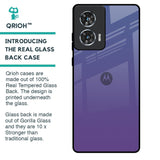 Indigo Pastel Glass Case For Motorola Edge 50 Fusion 5G