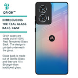 Blue & Pink Ombre Glass case for Motorola Edge 50 Fusion 5G