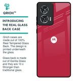 Solo Maroon Glass case for Motorola Edge 50 Fusion 5G