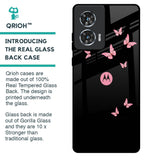 Fly Butterfly Glass Case for Motorola Edge 50 Fusion 5G
