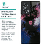 Smudge Brush Glass case for Motorola Edge 50 Fusion 5G