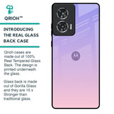 Lavender Gradient Glass Case for Motorola Edge 50 Fusion 5G