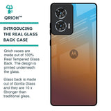 Rich Brown Glass Case for Motorola Edge 50 Fusion 5G