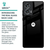 Jet Black Glass Case for Motorola Edge 50 Fusion 5G