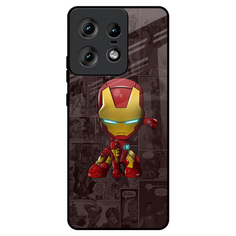 Angry Baby Super Hero Motorola Edge 50 Pro 5G Glass Back Cover Online