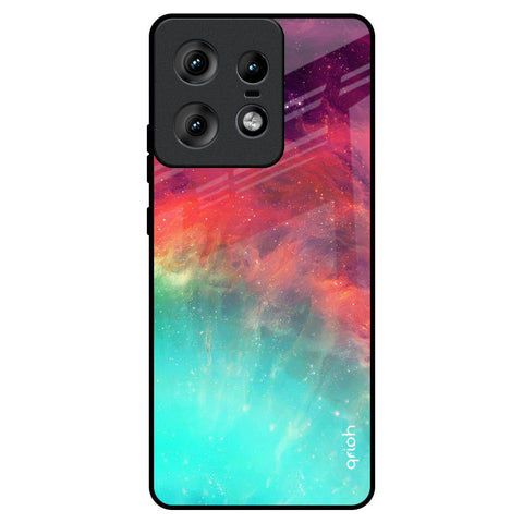 Colorful Aura Motorola Edge 50 Pro 5G Glass Back Cover Online