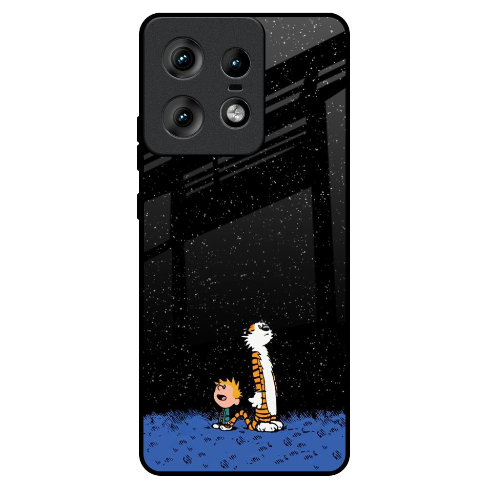 Night Sky Star Motorola Edge 50 Pro 5G Glass Back Cover Online