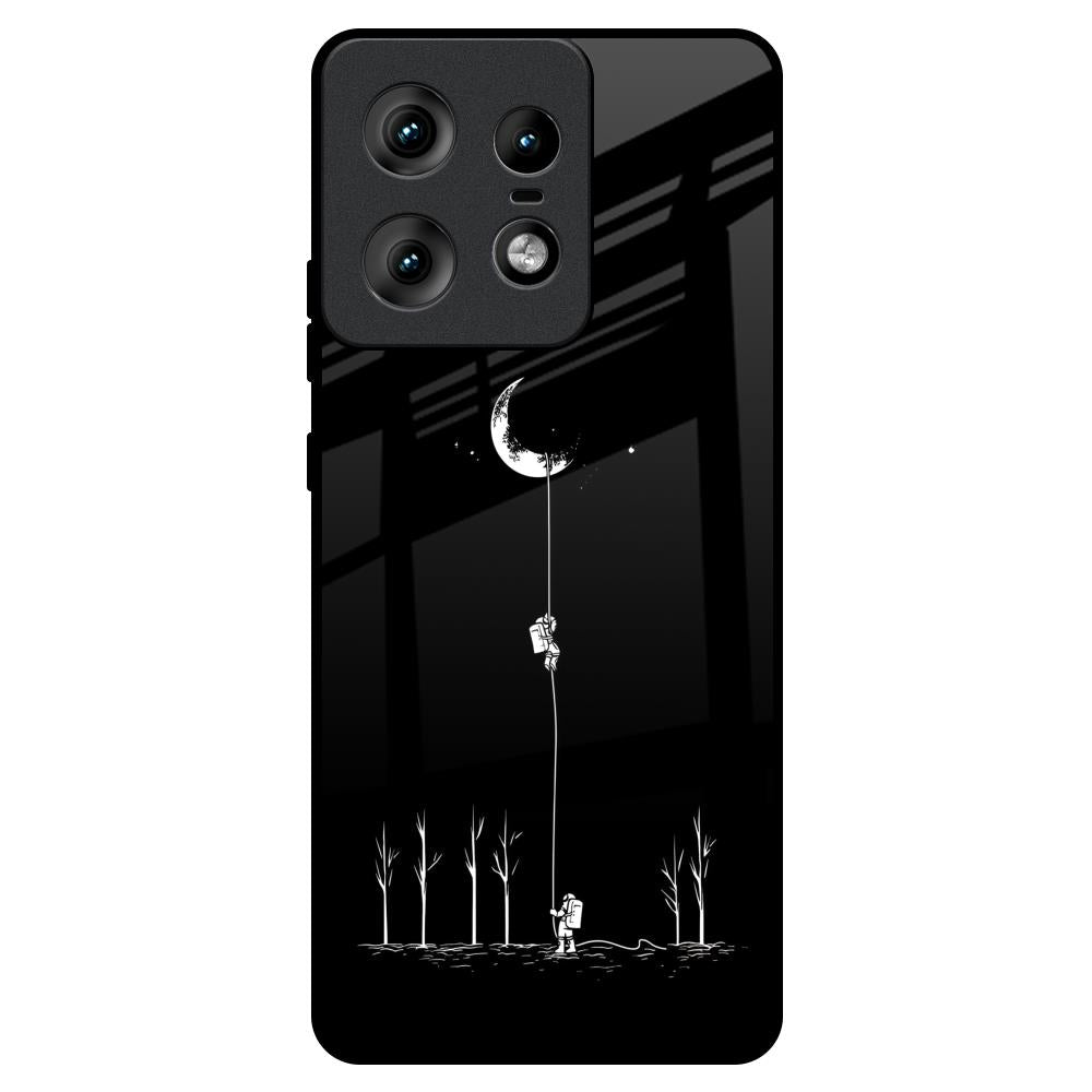 Catch the Moon Motorola Edge 50 Pro 5G Glass Back Cover Online