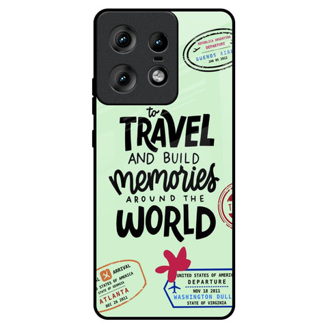 Travel Stamps Motorola Edge 50 Pro 5G Glass Back Cover Online