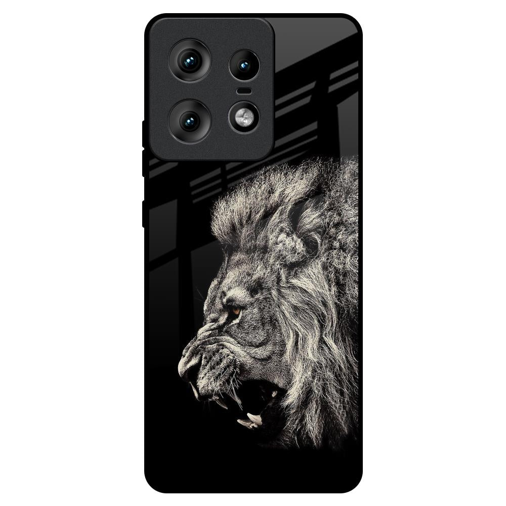 Brave Lion Motorola Edge 50 Pro 5G Glass Back Cover Online