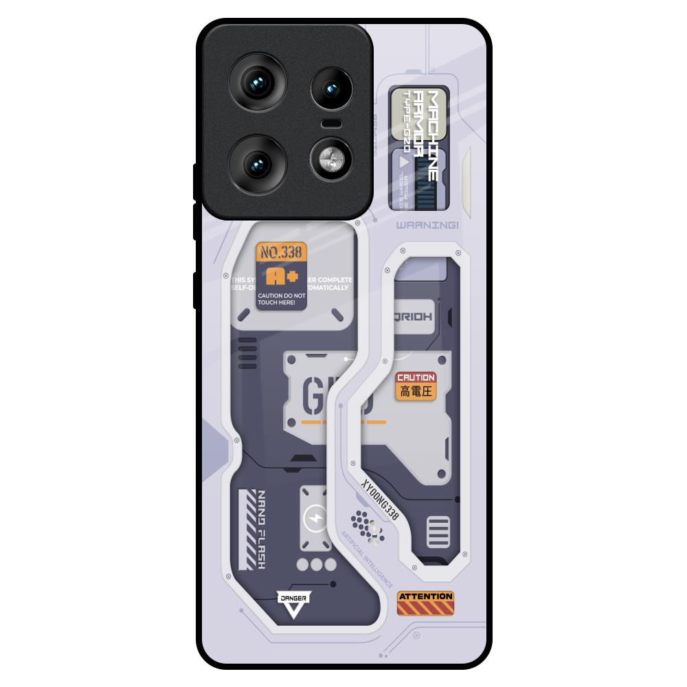 Tech Savvy Motorola Edge 50 Pro 5G Glass Back Cover Online