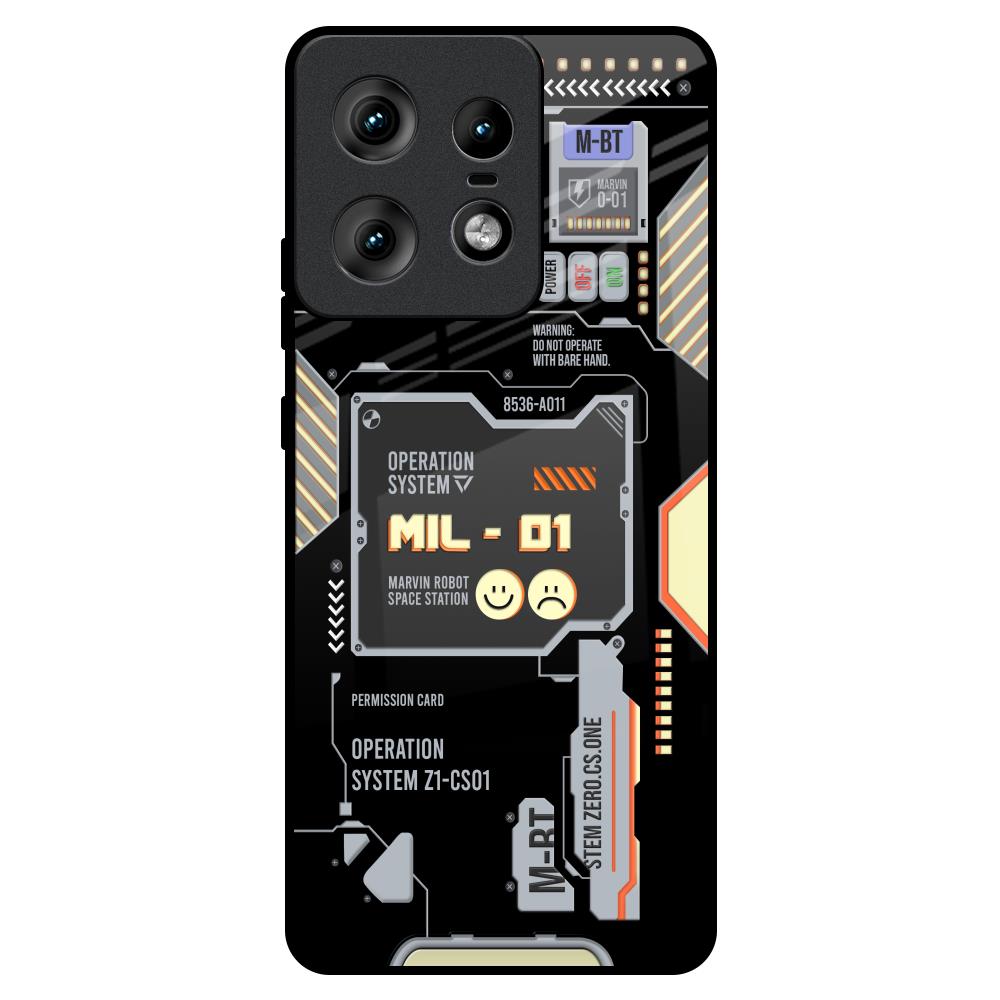 Exposed Parts Motorola Edge 50 Pro 5G Glass Back Cover Online