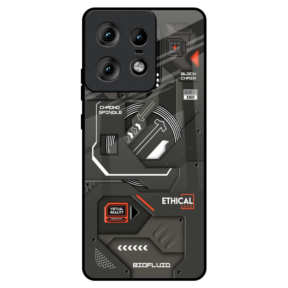 Tech Aesthetics Motorola Edge 50 Pro 5G Glass Back Cover Online