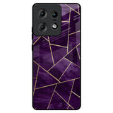 Geometric Purple Motorola Edge 50 Pro 5G Glass Back Cover Online