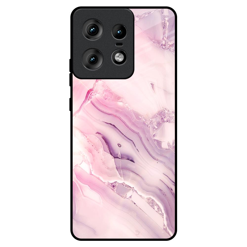 Diamond Pink Gradient Motorola Edge 50 Pro 5G Glass Back Cover Online