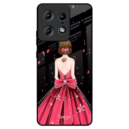 Fashion Princess Motorola Edge 50 Pro 5G Glass Back Cover Online