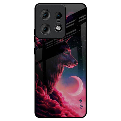 Moon Wolf Motorola Edge 50 Pro 5G Glass Back Cover Online