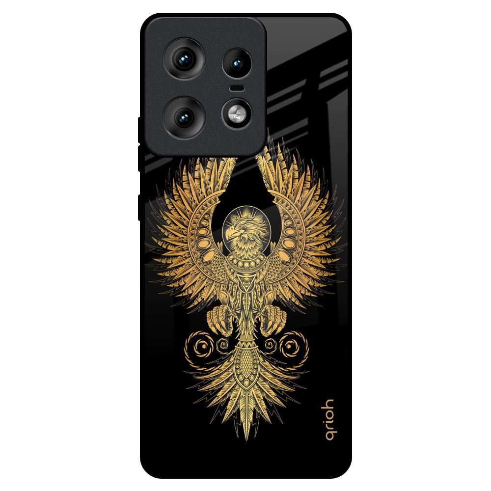 Mythical Phoenix Art Motorola Edge 50 Pro 5G Glass Back Cover Online
