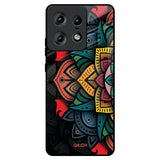 Retro Gorgeous Flower Motorola Edge 50 Pro 5G Glass Back Cover Online