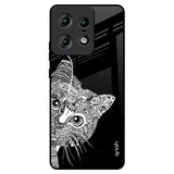 Kitten Mandala Motorola Edge 50 Pro 5G Glass Back Cover Online