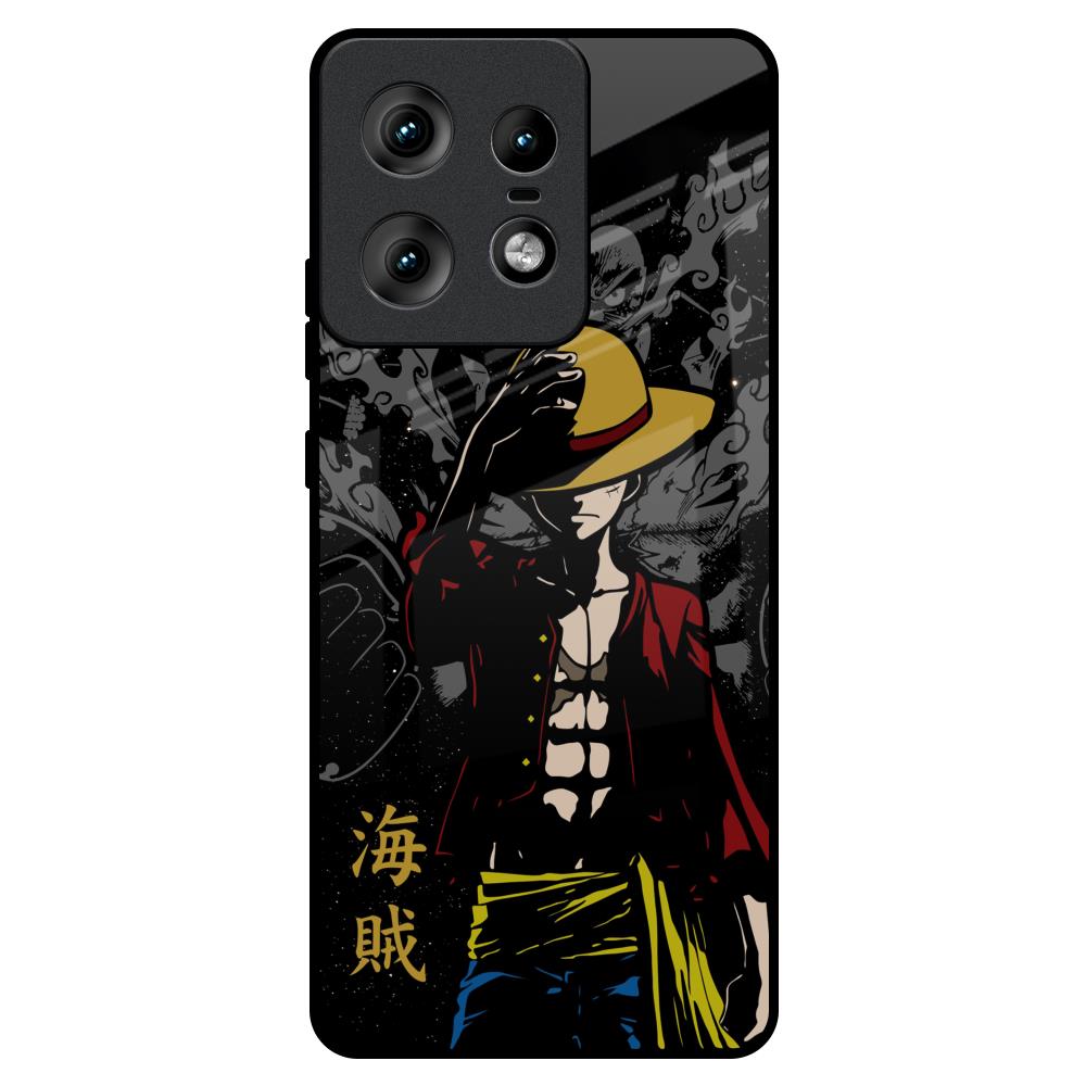 Dark Luffy Motorola Edge 50 Pro 5G Glass Back Cover Online