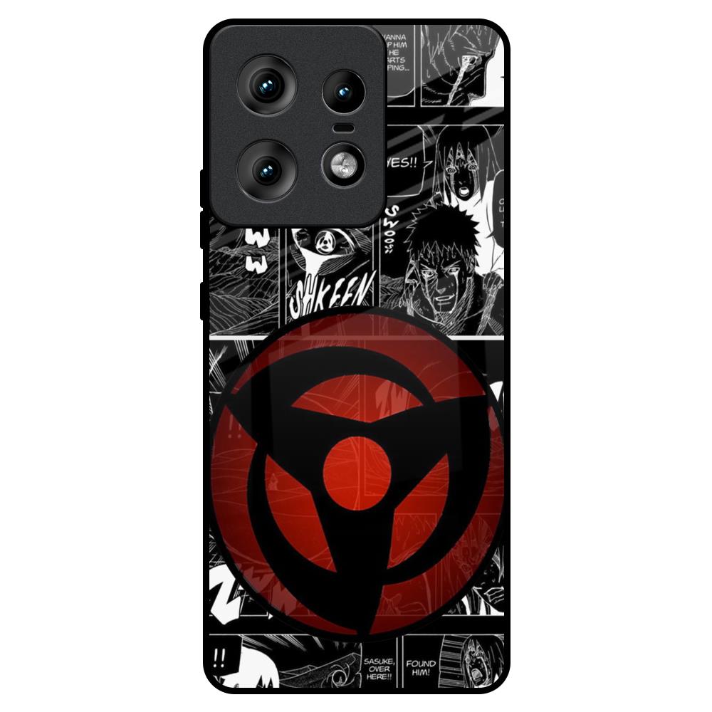 Sharingan Motorola Edge 50 Pro 5G Glass Back Cover Online
