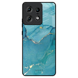Blue Golden Glitter Motorola Edge 50 Pro 5G Glass Back Cover Online