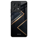 Sleek Golden & Navy Motorola Edge 50 Pro 5G Glass Back Cover Online