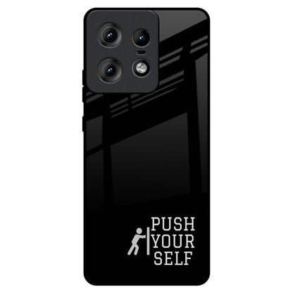 Push Your Self Motorola Edge 50 Pro 5G Glass Back Cover Online