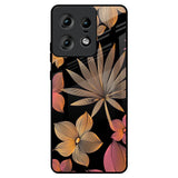Lines Pattern Flowers Motorola Edge 50 Pro 5G Glass Back Cover Online