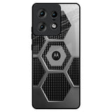 Hexagon Style Motorola Edge 50 Pro 5G Glass Back Cover Online
