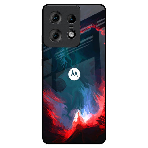 Brush Art Motorola Edge 50 Pro 5G Glass Back Cover Online