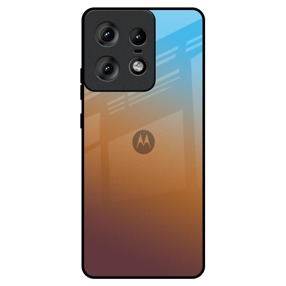 Rich Brown Motorola Edge 50 Pro 5G Glass Back Cover Online