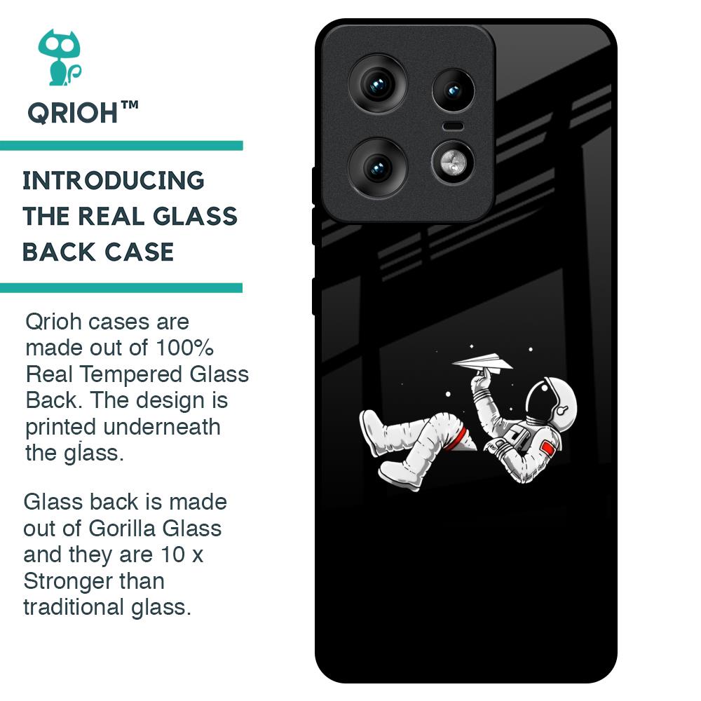Space Traveller Glass Case for Motorola Edge 50 Pro 5G