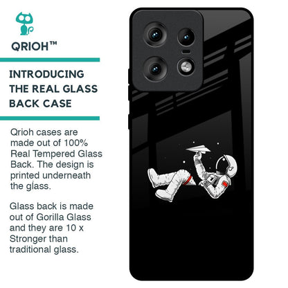 Space Traveller Glass Case for Motorola Edge 50 Pro 5G