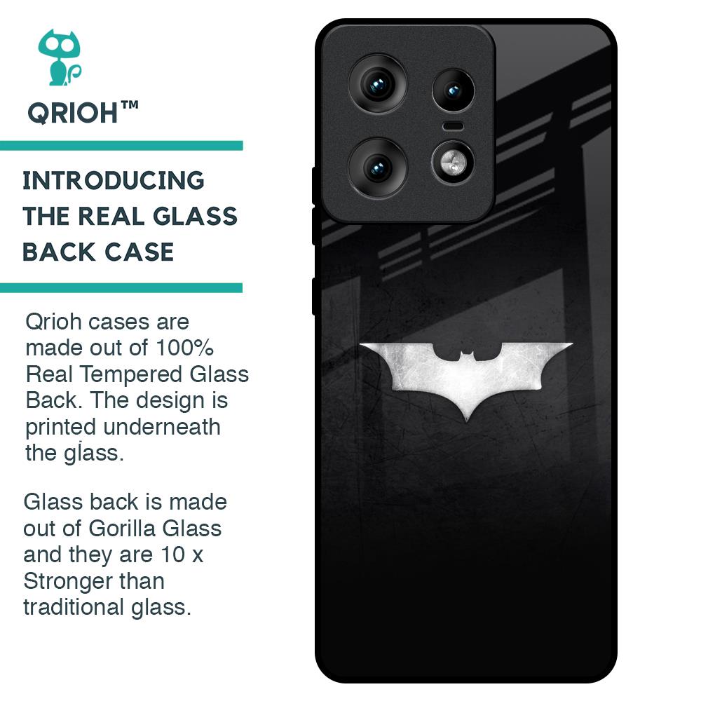Super Hero Logo Glass Case for Motorola Edge 50 Pro 5G