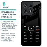 Classic Keypad Pattern Glass Case for Motorola Edge 50 Pro 5G