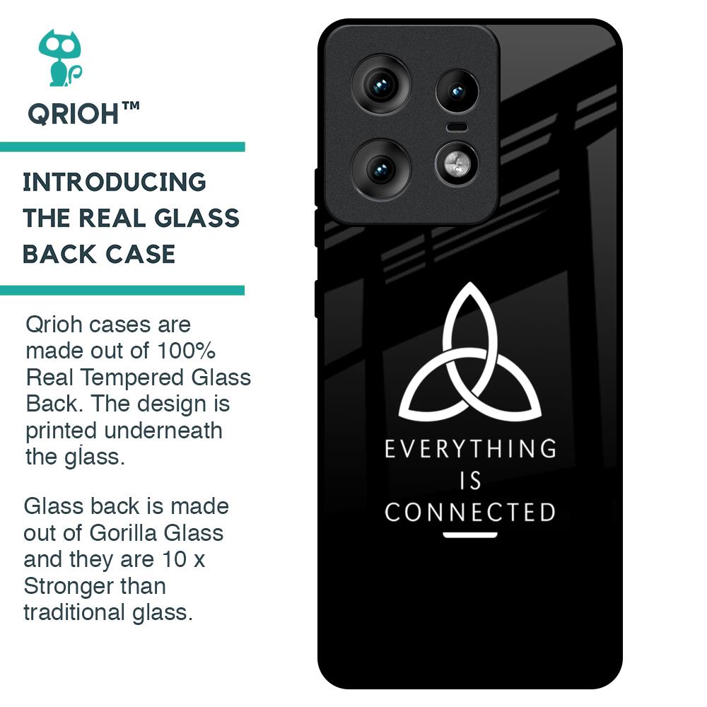 Everything Is Connected Glass Case for Motorola Edge 50 Pro 5G