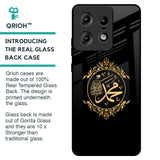 Islamic Calligraphy Glass Case for Motorola Edge 50 Pro 5G