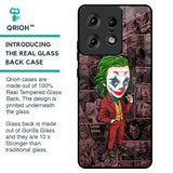 Joker Cartoon Glass Case for Motorola Edge 50 Pro 5G