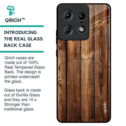 Timber Printed Glass Case for Motorola Edge 50 Pro 5G