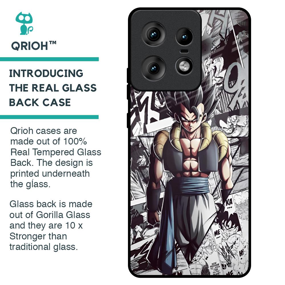 Dragon Anime Art Glass Case for Motorola Edge 50 Pro 5G