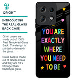Magical Words Glass Case for Motorola Edge 50 Pro 5G