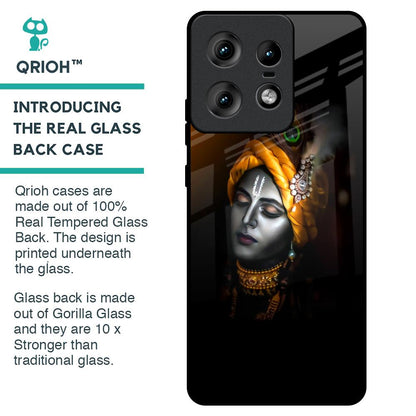 Ombre Krishna Glass Case for Motorola Edge 50 Pro 5G