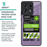 Run & Freedom Glass Case for Motorola Edge 50 Pro 5G