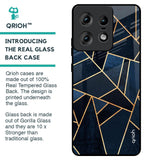 Abstract Tiles Glass Case for Motorola Edge 50 Pro 5G