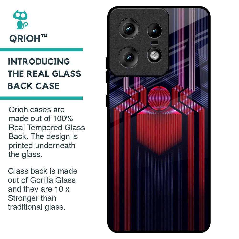 Super Art Logo Glass Case For Motorola Edge 50 Pro 5G