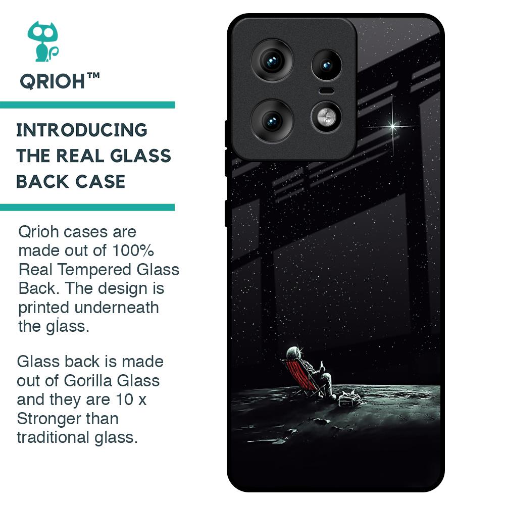 Relaxation Mode On Glass Case For Motorola Edge 50 Pro 5G