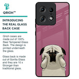 Funny Pug Face Glass Case For Motorola Edge 50 Pro 5G